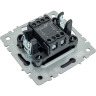 Выключатель 1-клавишный IEK BRITE 10А ВС10-1-0-БрГ графит - BR-V10-0-10-K53